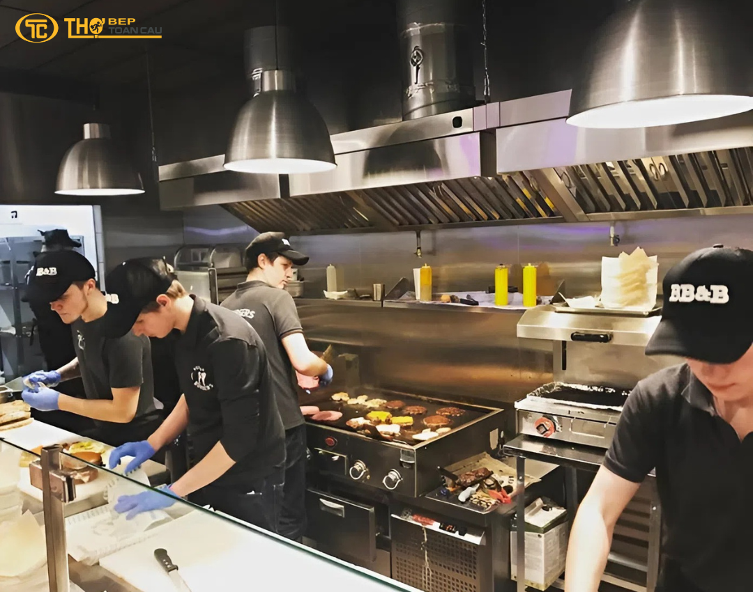 Cung cấp dịch vụ sửa chữa bếp nấu công nghiệp cho các khu bếp nhà hàng khách sạn, quán ăn, khu bếp công nghiệp
