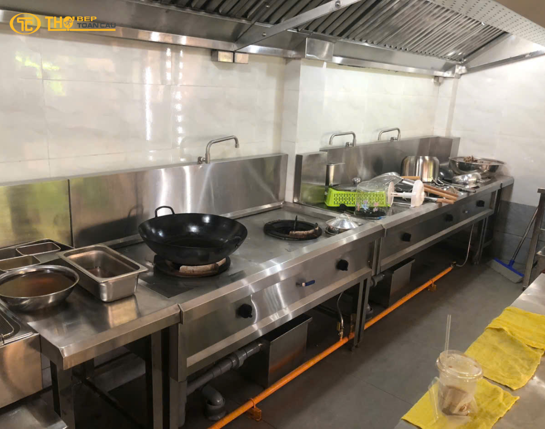 Hệ thống bếp nấu công nghiệp