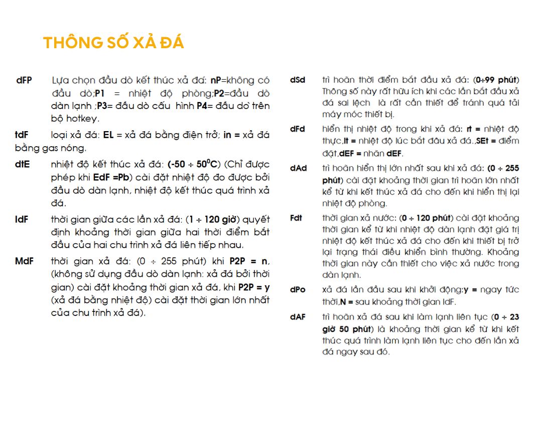 thông số xả đá Dixell XR60CX