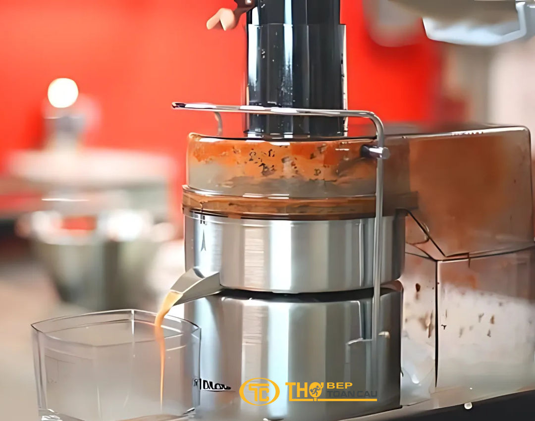 Máy chế biến thực phẩm phát ra tiếng kêu to