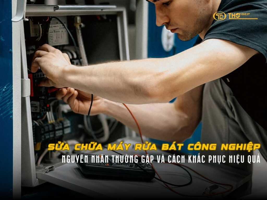 Sửa Chữa Máy Rửa Bát Công Nghiệp: Nguyên Nhân Thường Gặp Và Cách Khắc Phục Hiệu Quả