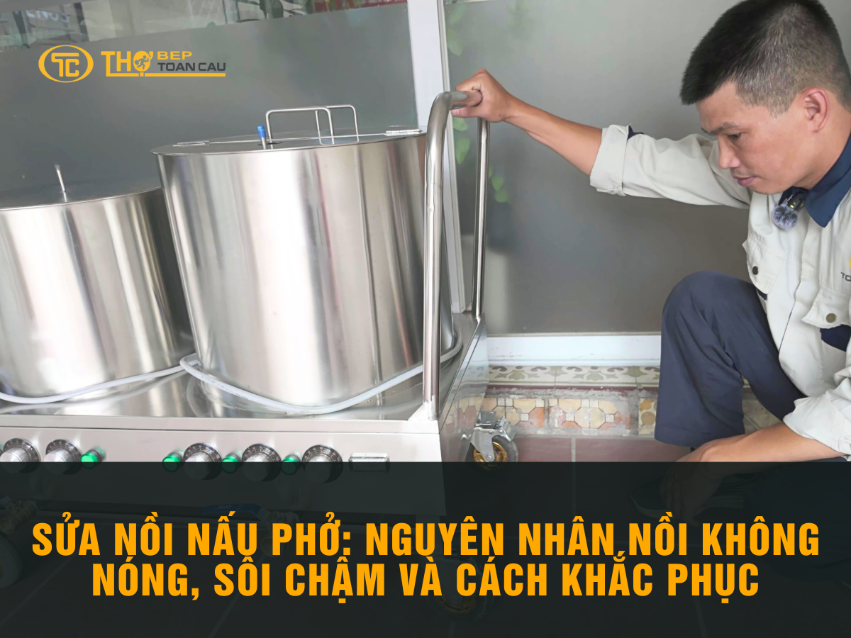 Sửa Nồi Nấu Phở: Nguyên Nhân Nồi Sôi Chậm Và Cách Khắc Phục